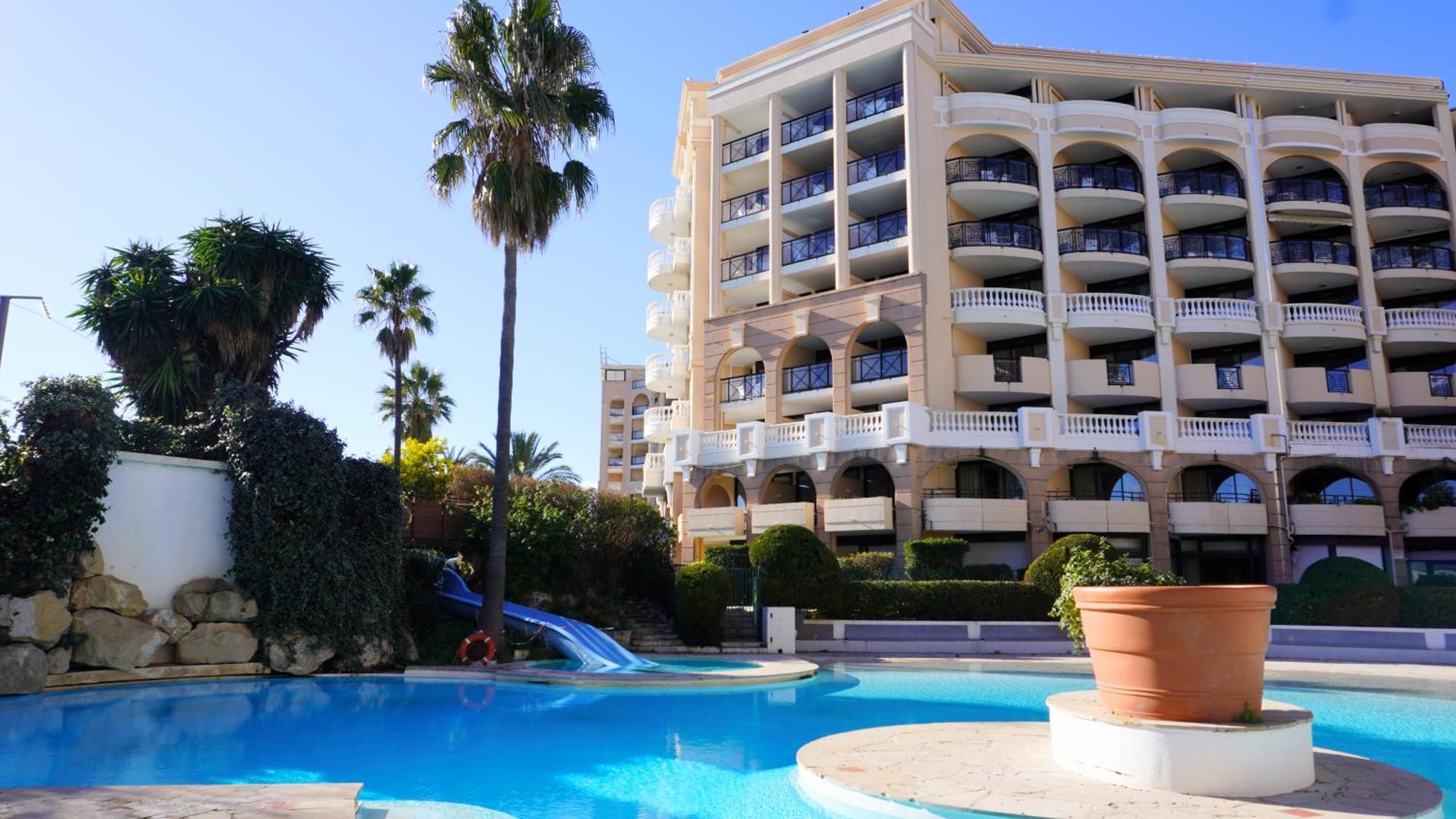 Appartement 556, Vue Mer Et Piscine By Palmazur Vacances Cannes Kültér fotó