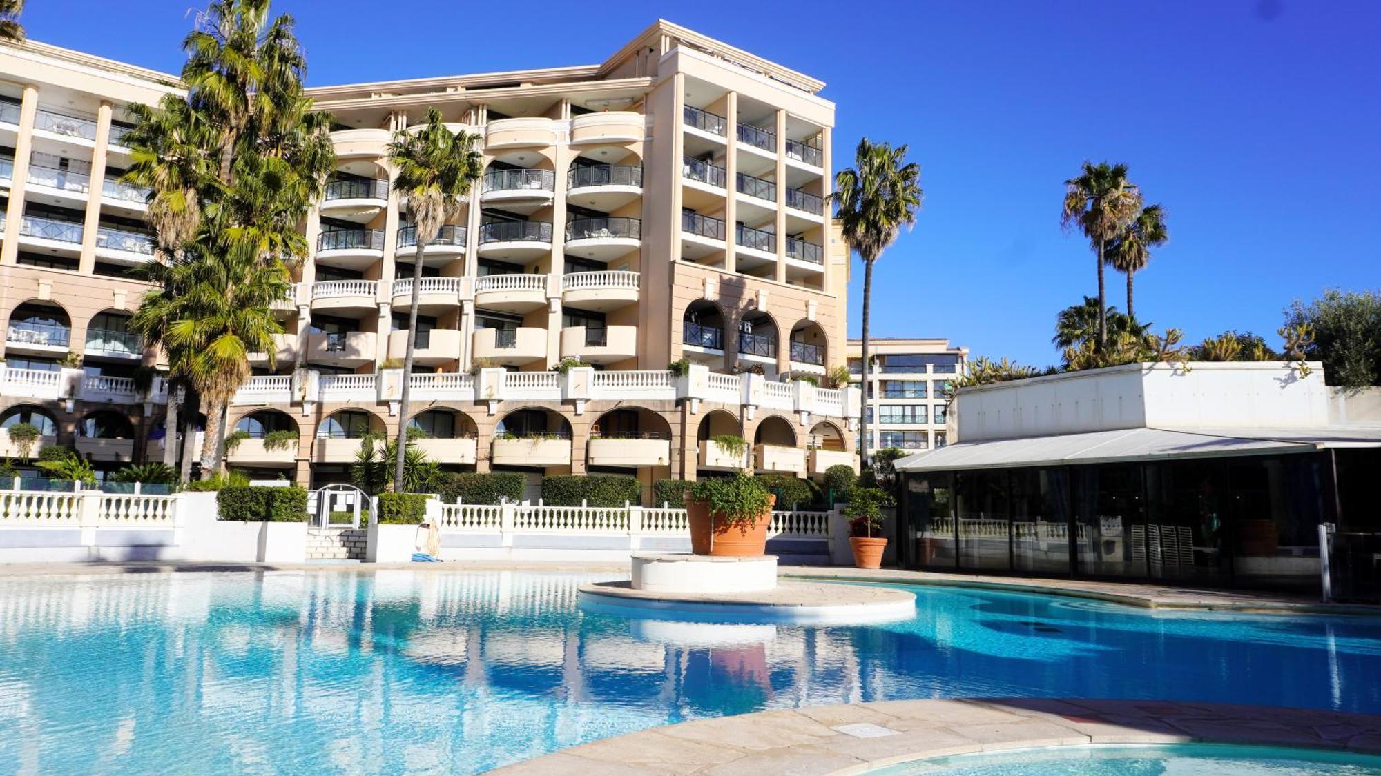 Appartement 556, Vue Mer Et Piscine By Palmazur Vacances Cannes Kültér fotó