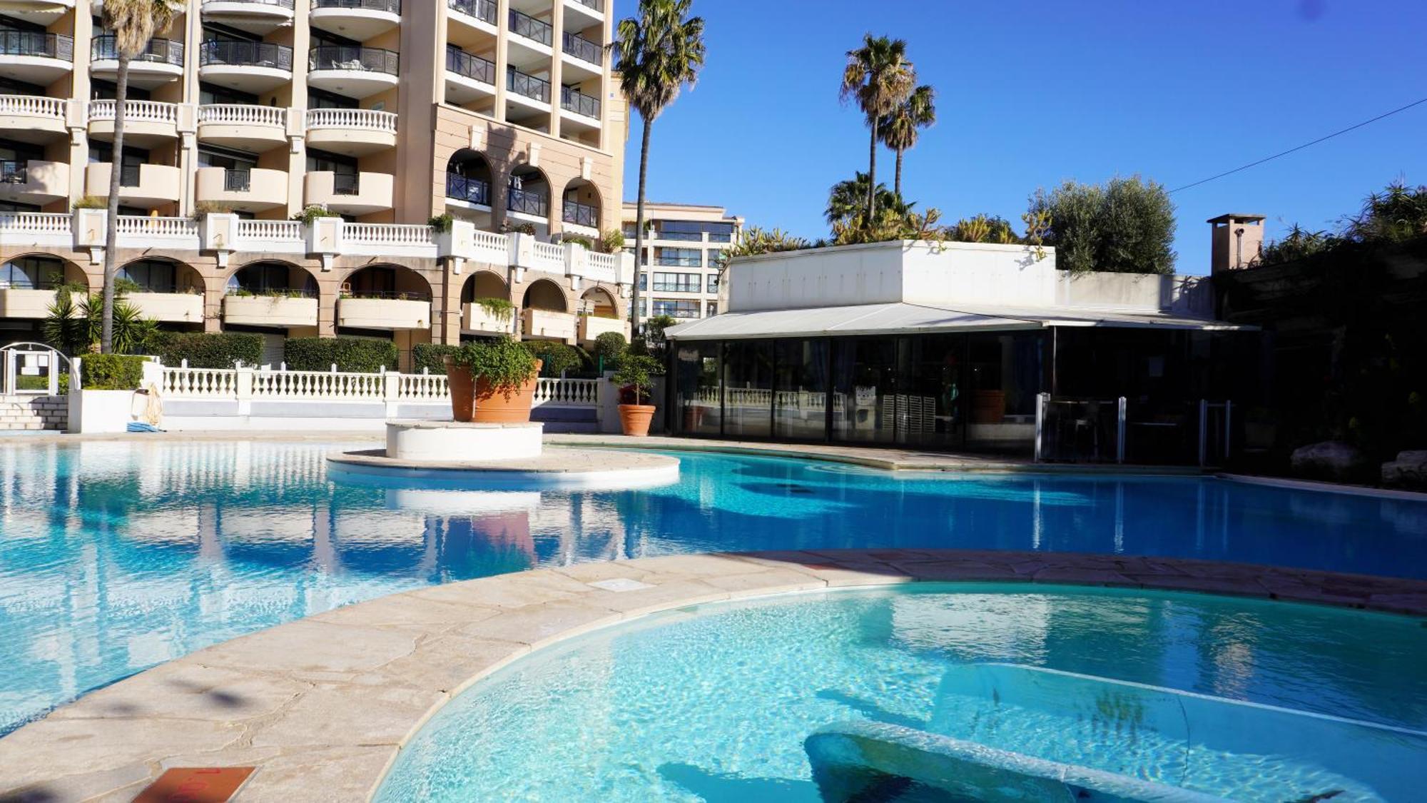 Appartement 556, Vue Mer Et Piscine By Palmazur Vacances Cannes Kültér fotó