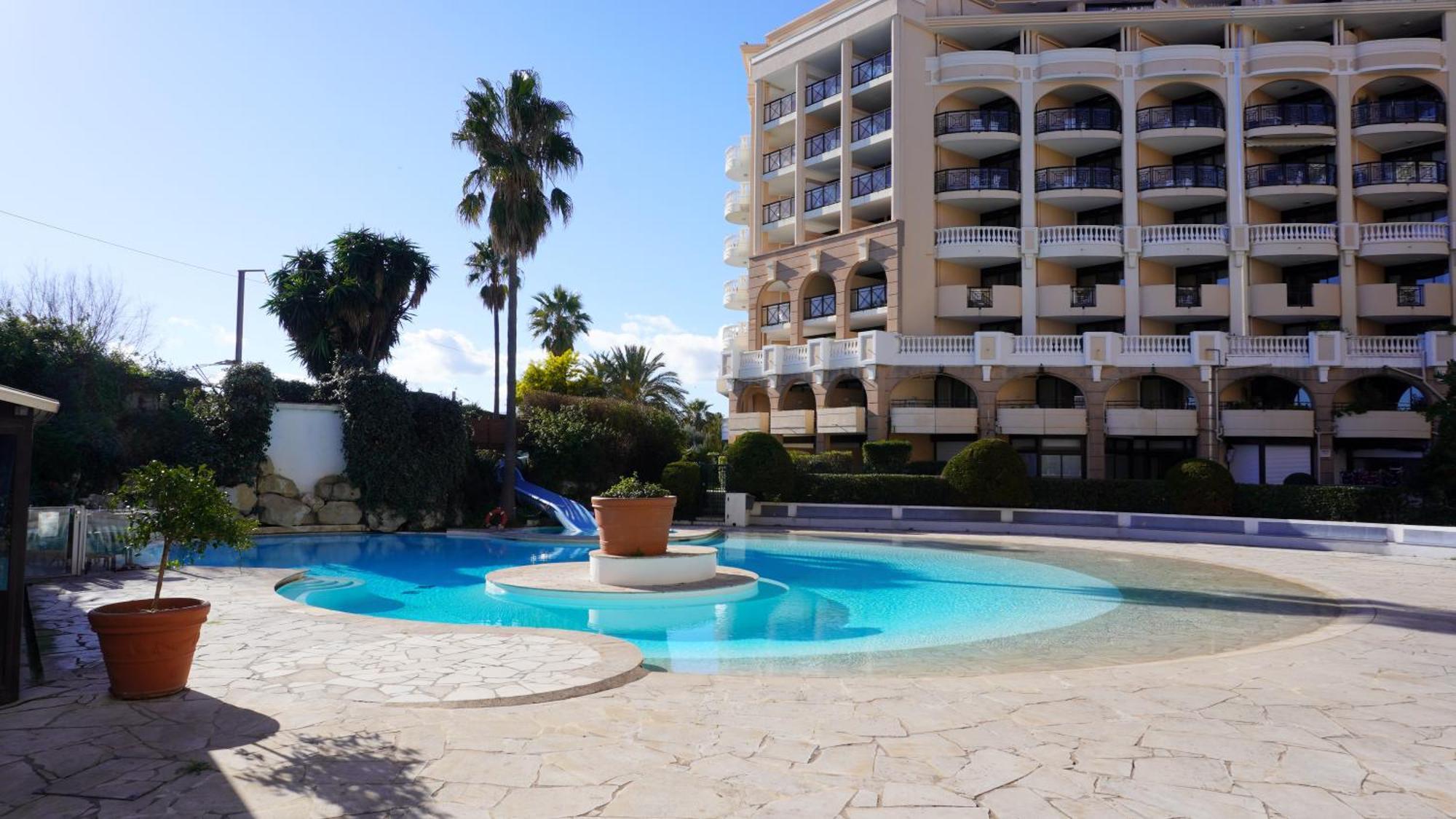 Appartement 556, Vue Mer Et Piscine By Palmazur Vacances Cannes Kültér fotó