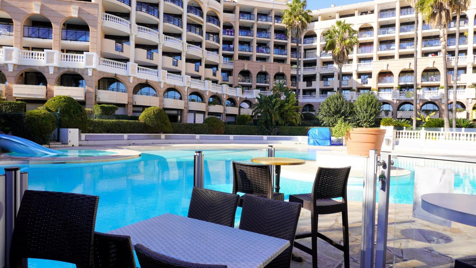 Appartement 556, Vue Mer Et Piscine By Palmazur Vacances Cannes Kültér fotó