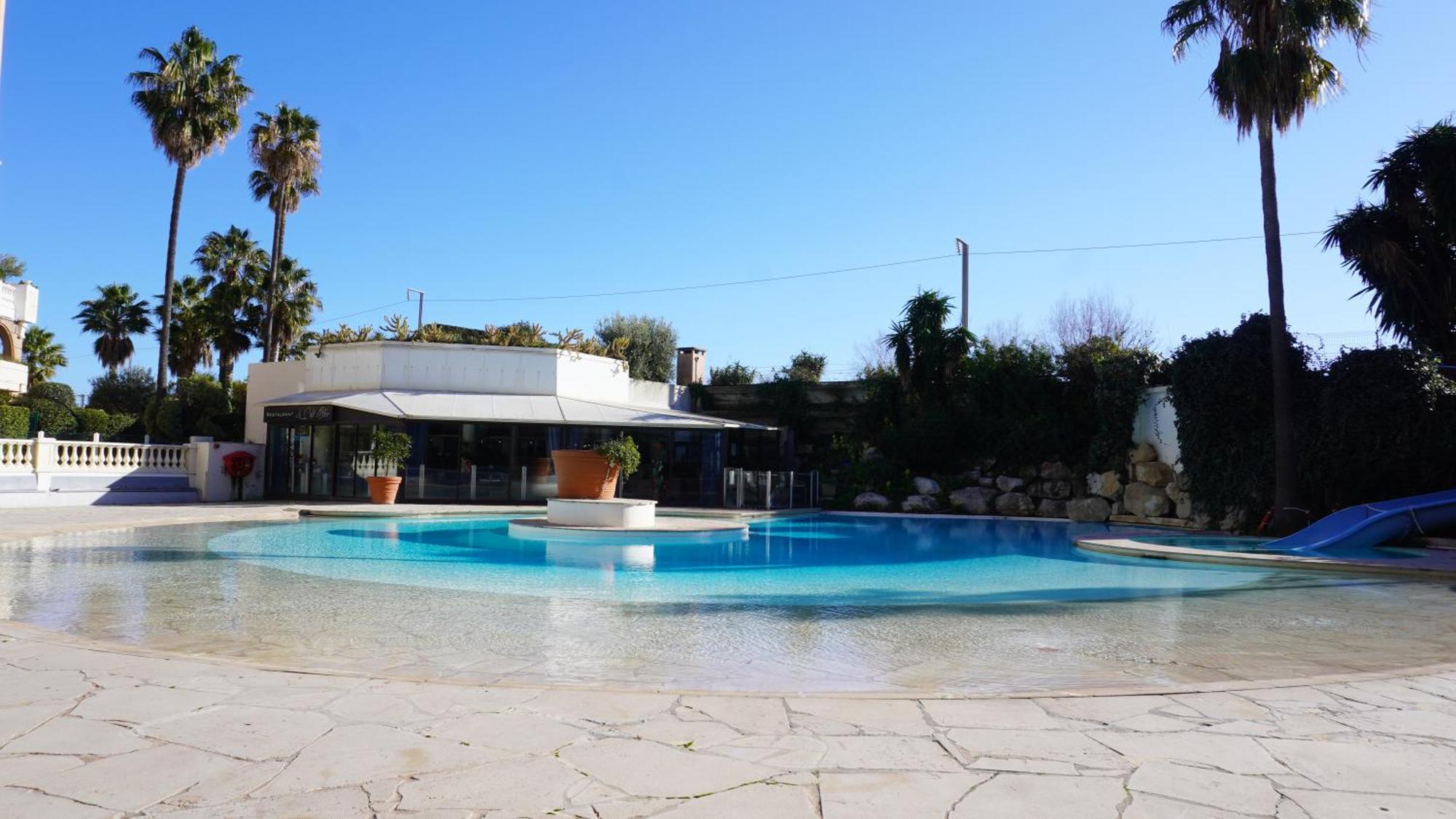 Appartement 556, Vue Mer Et Piscine By Palmazur Vacances Cannes Kültér fotó