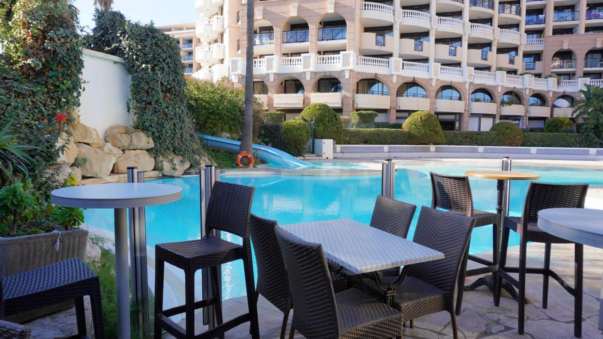 Appartement 556, Vue Mer Et Piscine By Palmazur Vacances Cannes Kültér fotó